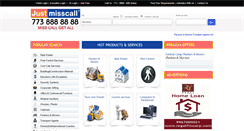 Desktop Screenshot of justmisscall.in