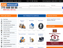 Tablet Screenshot of justmisscall.in